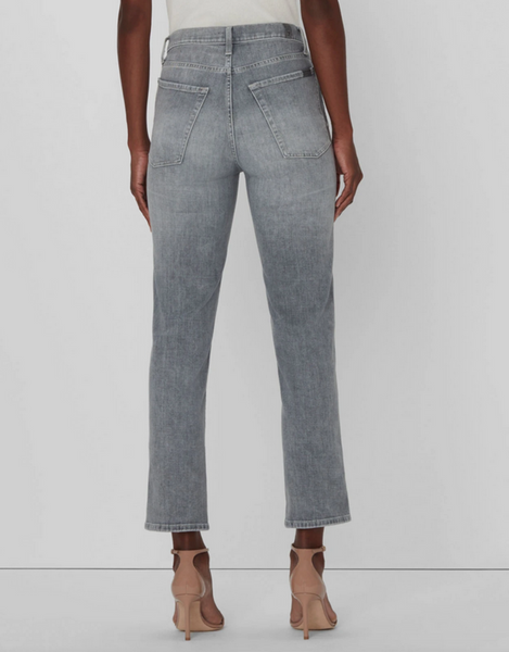 7 For All Mankind High Waist Cropped Straight In LHB