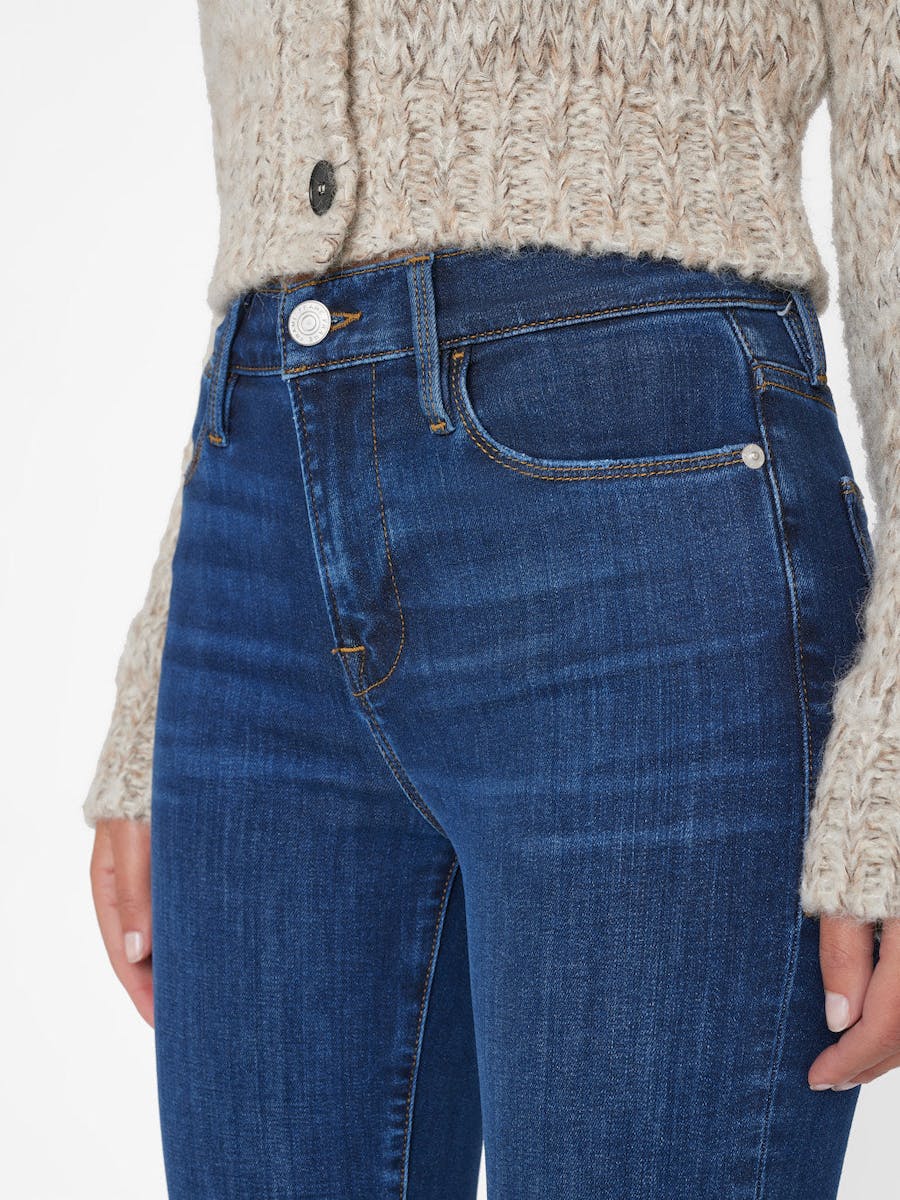 FRAME Le High Straight Jean in Majesty