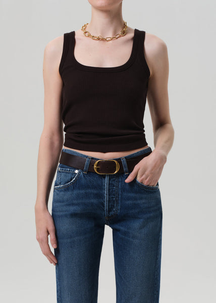 Citizens of Humanity Faye Tank in Chocolate
