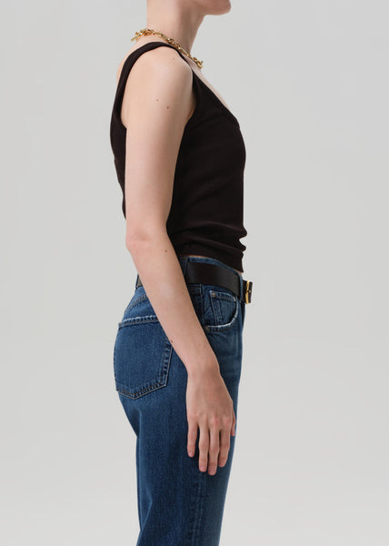 Citizens of Humanity Faye Tank in Chocolate