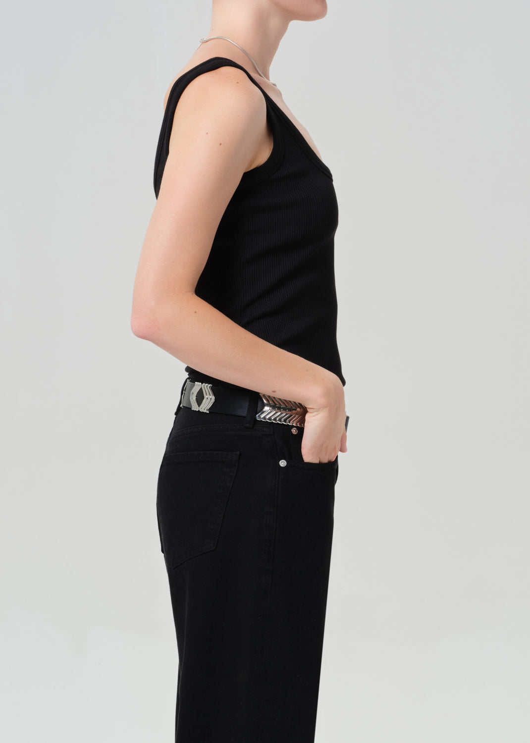 Citizens of Humanity Faye Tank in Black