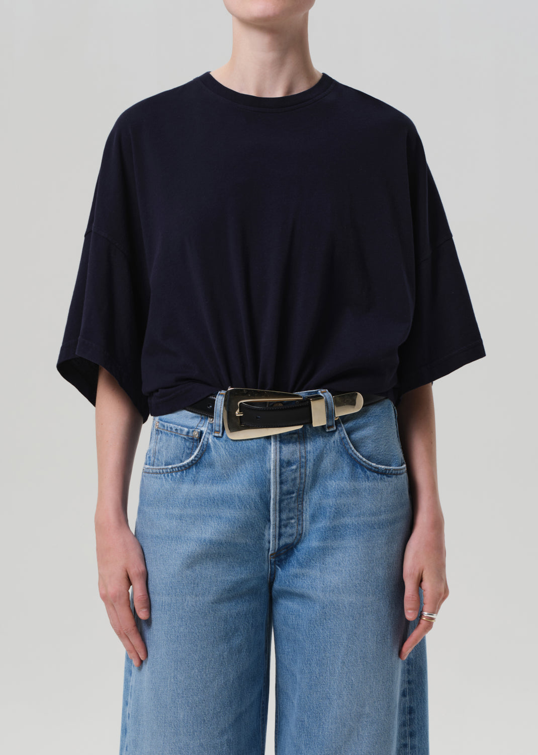Citizens of Humanity Cape Tee in Navy