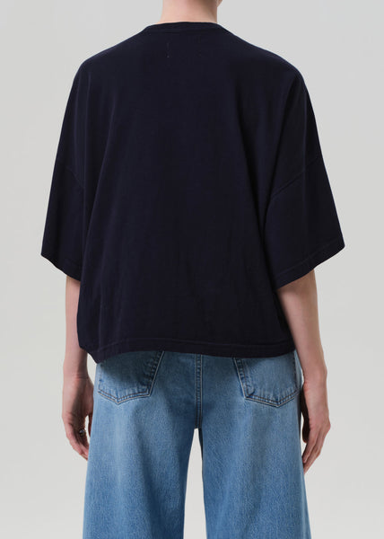 Citizens of Humanity Cape Tee in Navy