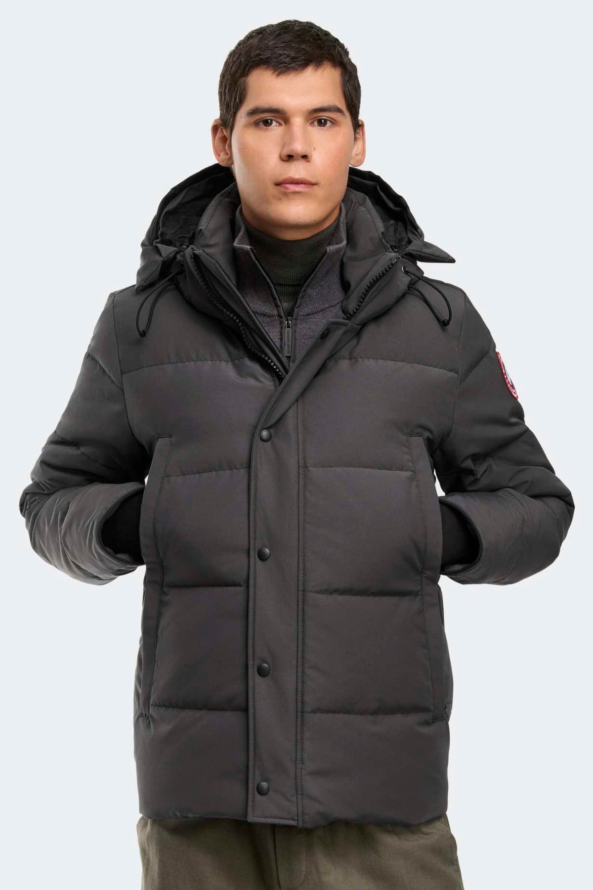 Canada Goose Men's Wyndham Parka CR - Granite Grey