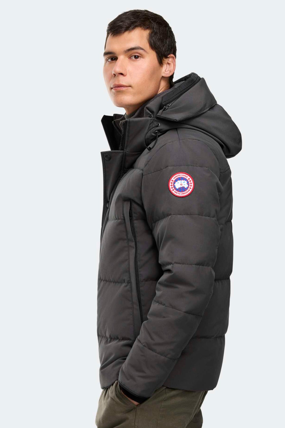 Canada Goose Men's Wyndham Parka CR - Granite Grey