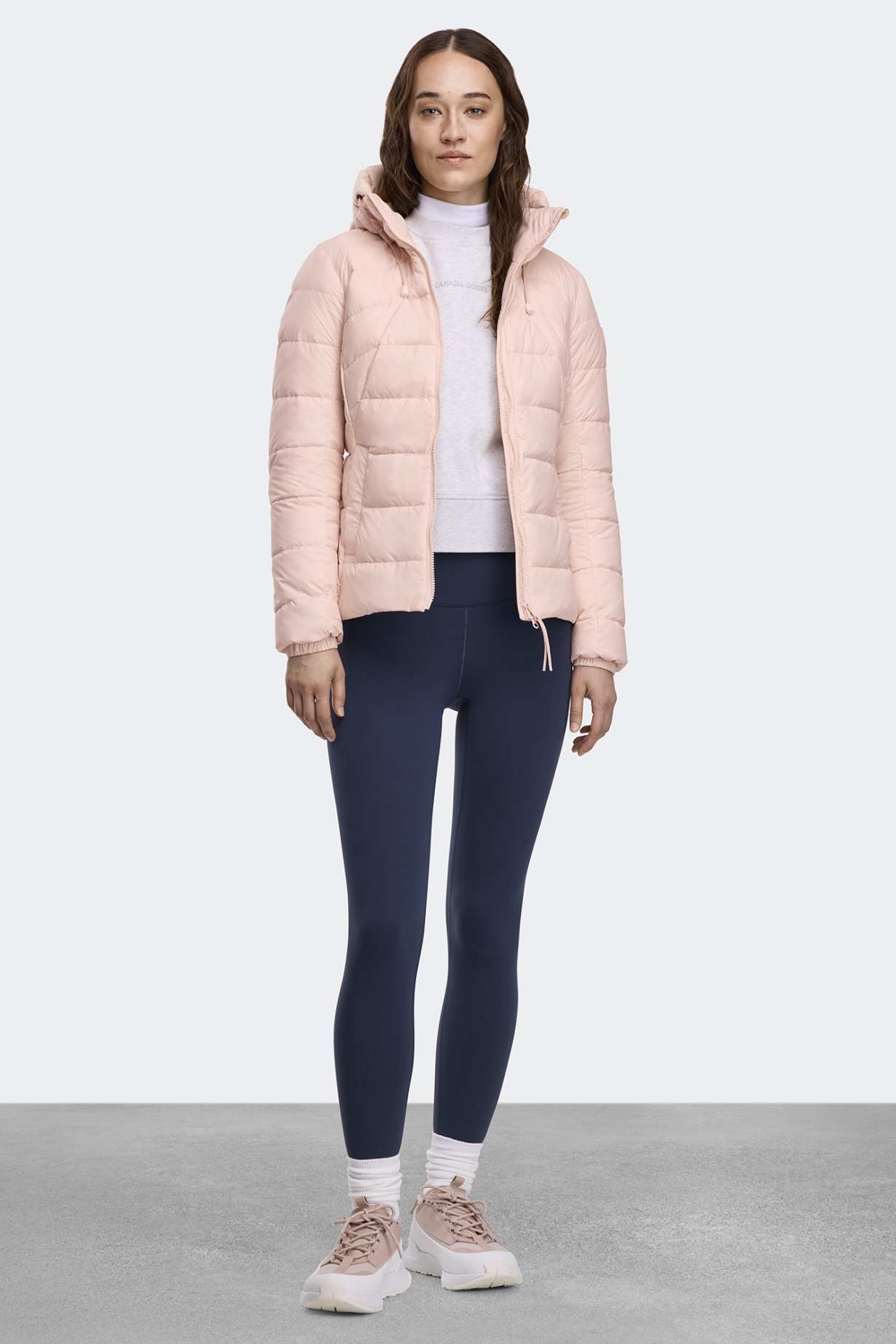 Canada Goose Women's Abbott Hoody Tonal Disc - Vintage Rose