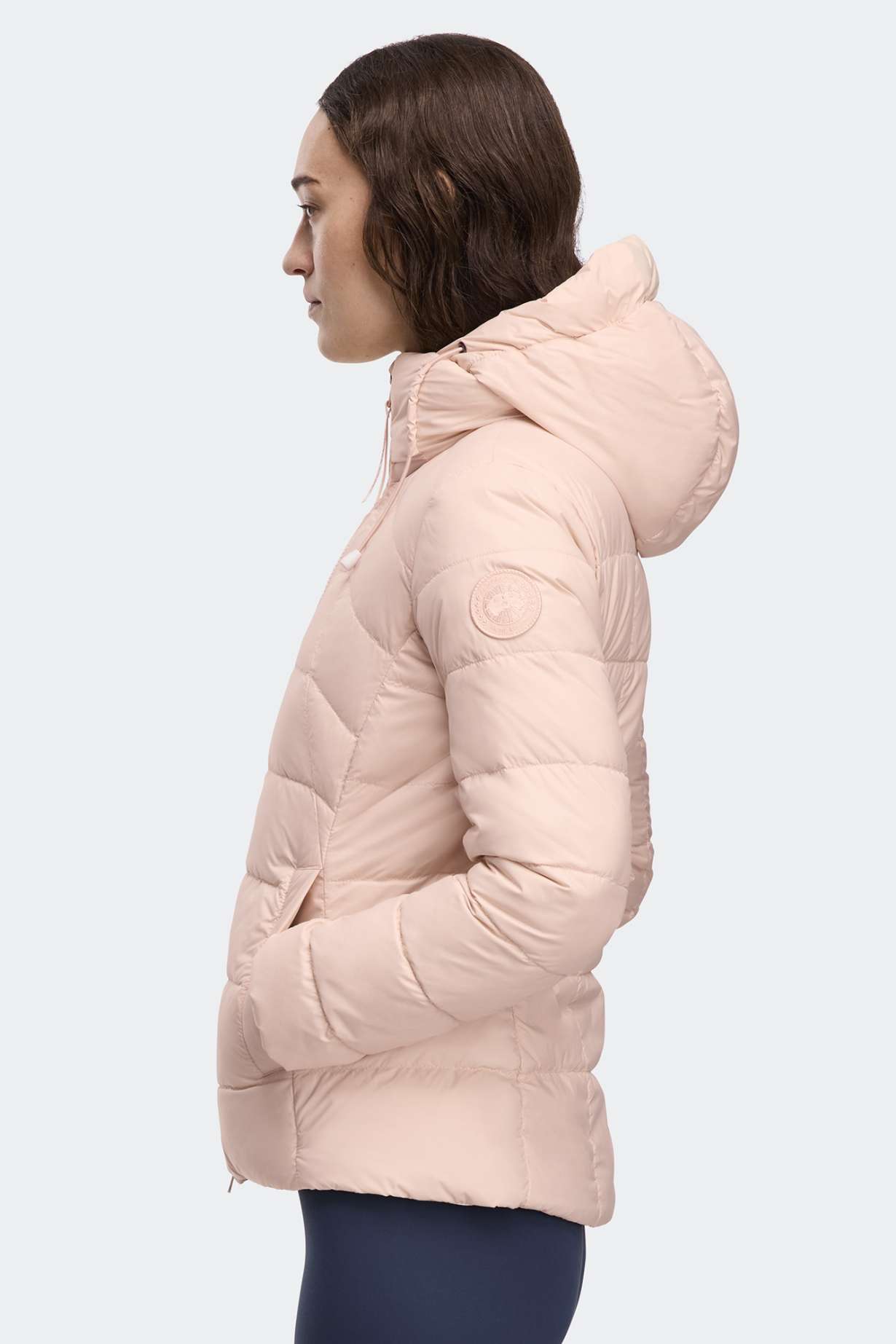 Canada Goose Women's Abbott Hoody Tonal Disc - Vintage Rose