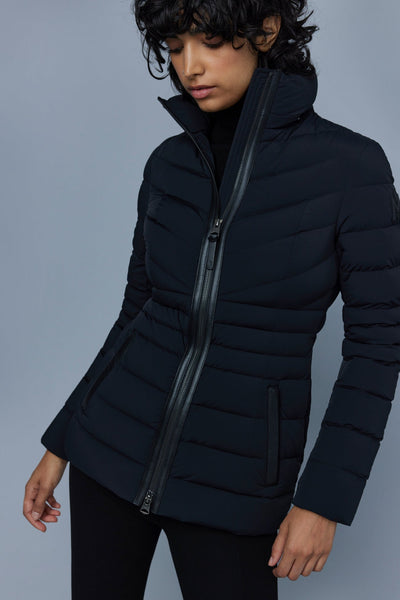 Mackage Patsy Mid-Length Recycled Down Jacket Black