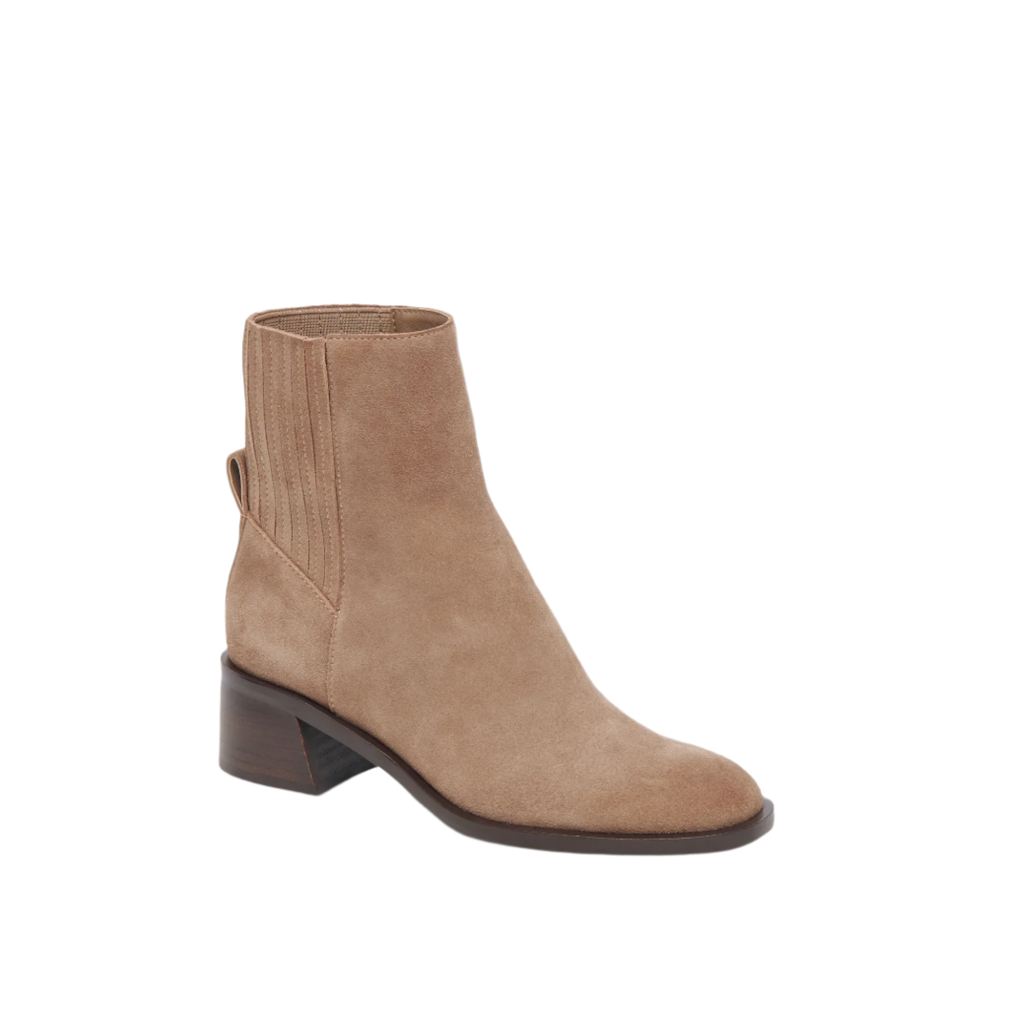 Dolce Vita LinnyH20 Waterproof Ankle Boot in Truffle Suede