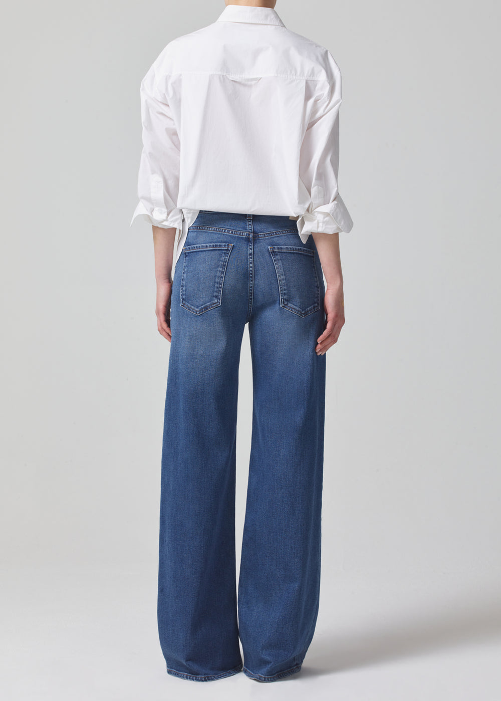 Citizens of Humanity Loli Mid Rise Baggy in Palazzo