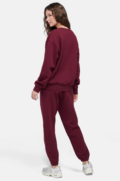 Wildfox Hotel Wildfox Top and Pant in Burgundy