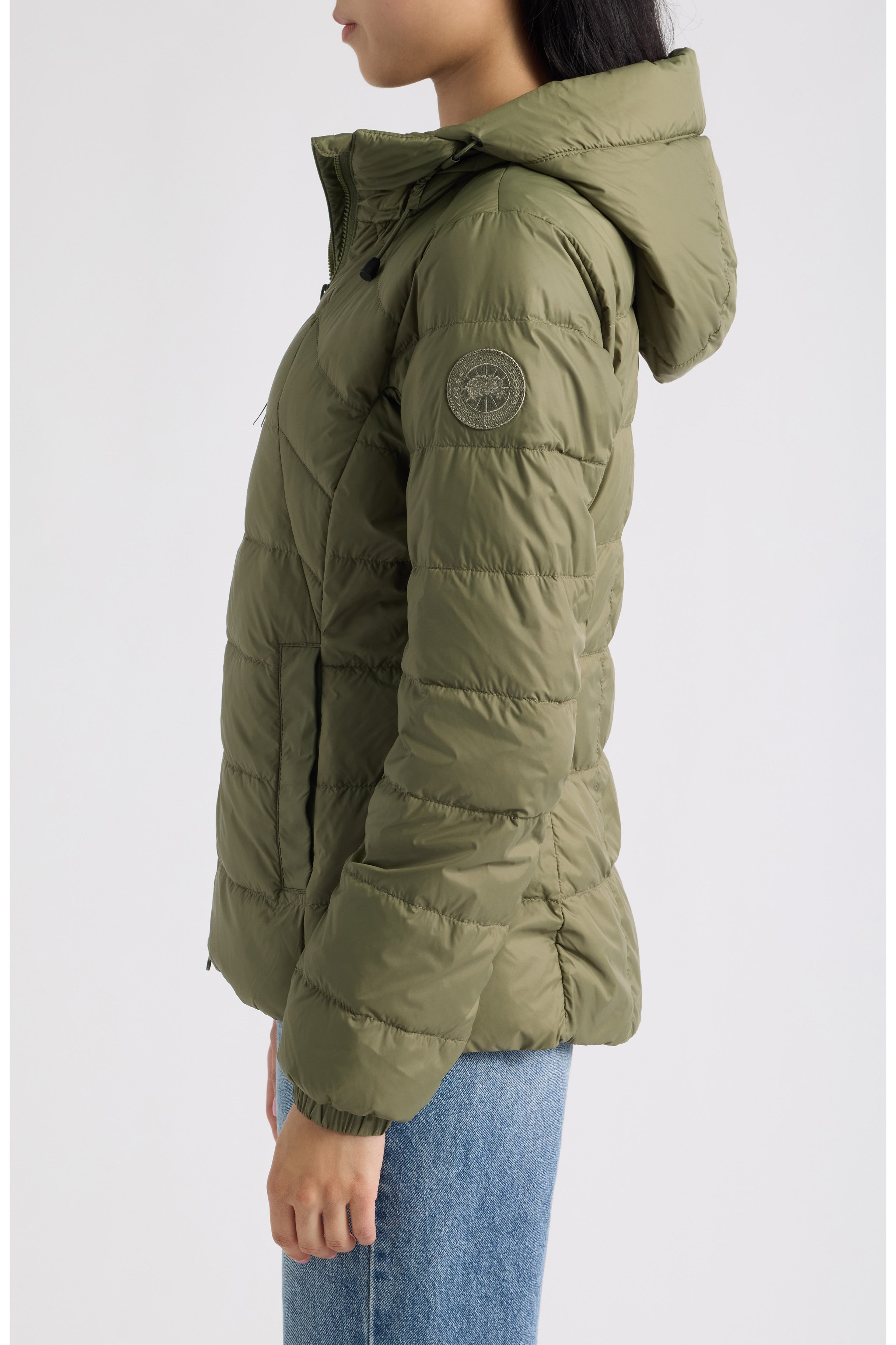 Canada Goose Women's Abbott Hoody Tonal Disc - Vireo Green