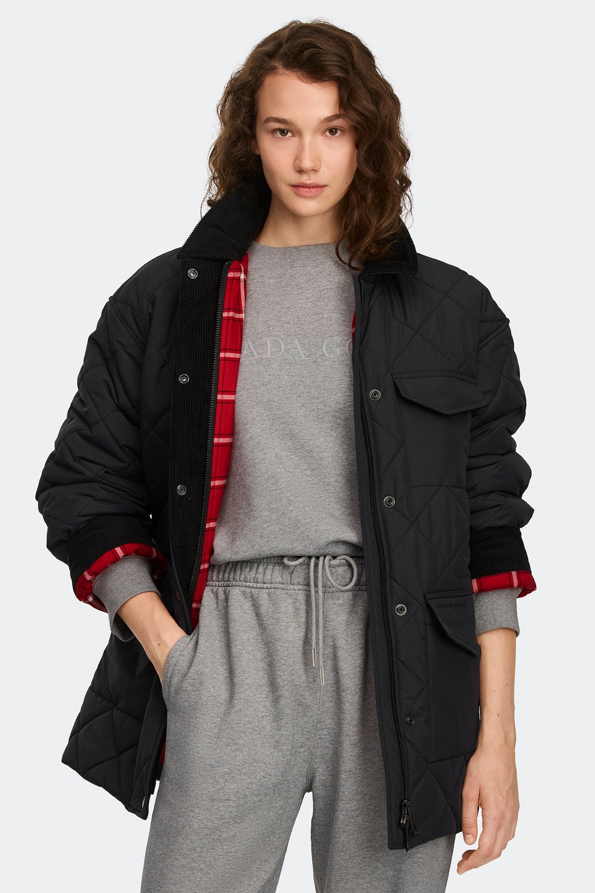 Canada Goose Women’s Terra Coat in Black