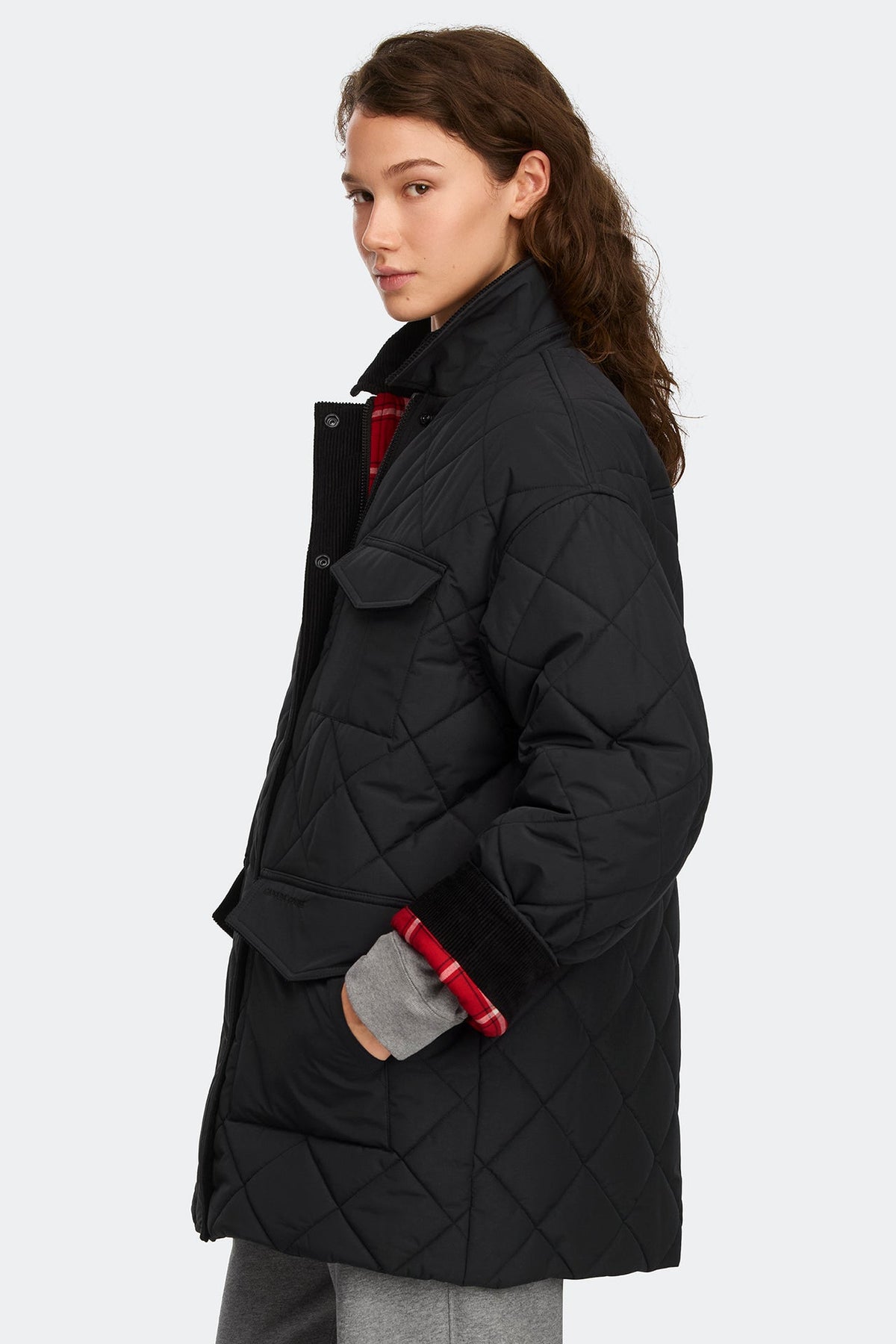 Canada Goose Women’s Terra Coat in Black