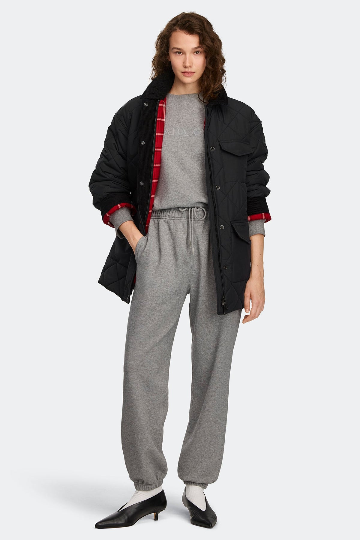 Canada Goose Women’s Terra Coat in Black