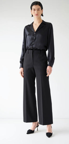 Velvet JG Prince Soft Suiting Pant in Black