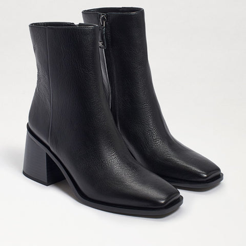 Sam Edelman Winnie Leather Ankle Boots in Black