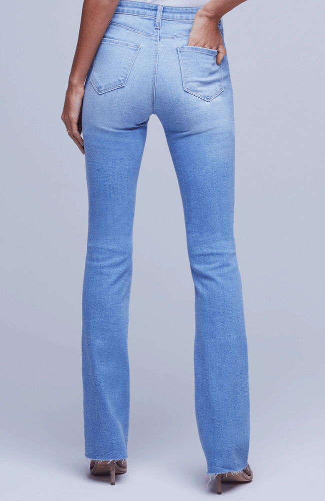 L'AGENCE Ruth Hi Rise Straight Jean in Omaha