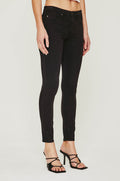 AG Prima Ankle Cigarette Jean in Super Black