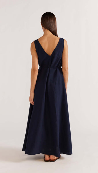 Staple the Label Remy Sleeveless Maxi Dress in Navy
