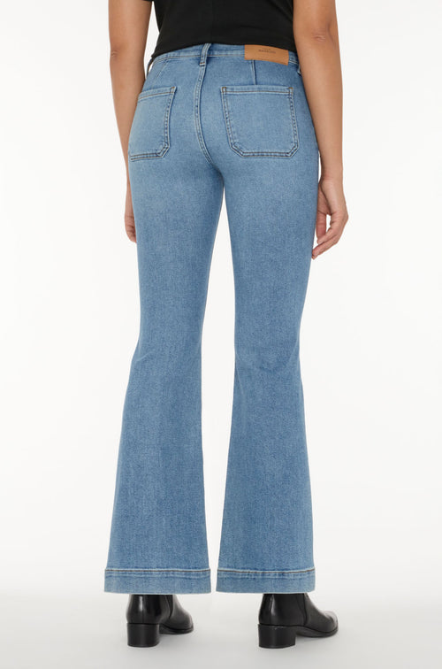 7 For All Mankind Dojo wide leg trouser jean in LSU