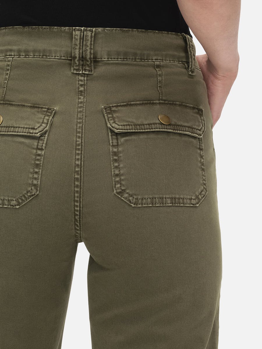 FRAME Utility Pocket Pant in Winter Moss