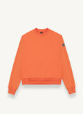 COLMAR Men's Solid Colour Crew-Neck Sweatshirt - Chili