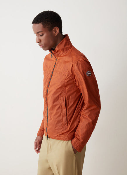COLMAR Men's Adjustable Waxed Fabric Jacket - Chili