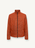COLMAR Men's Adjustable Waxed Fabric Jacket - Chili