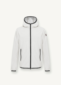 COLMAR Men's Softshell Hooded Jacket - White