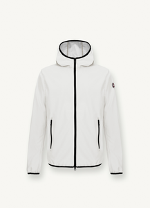 COLMAR Men's Softshell Hooded Jacket - White
