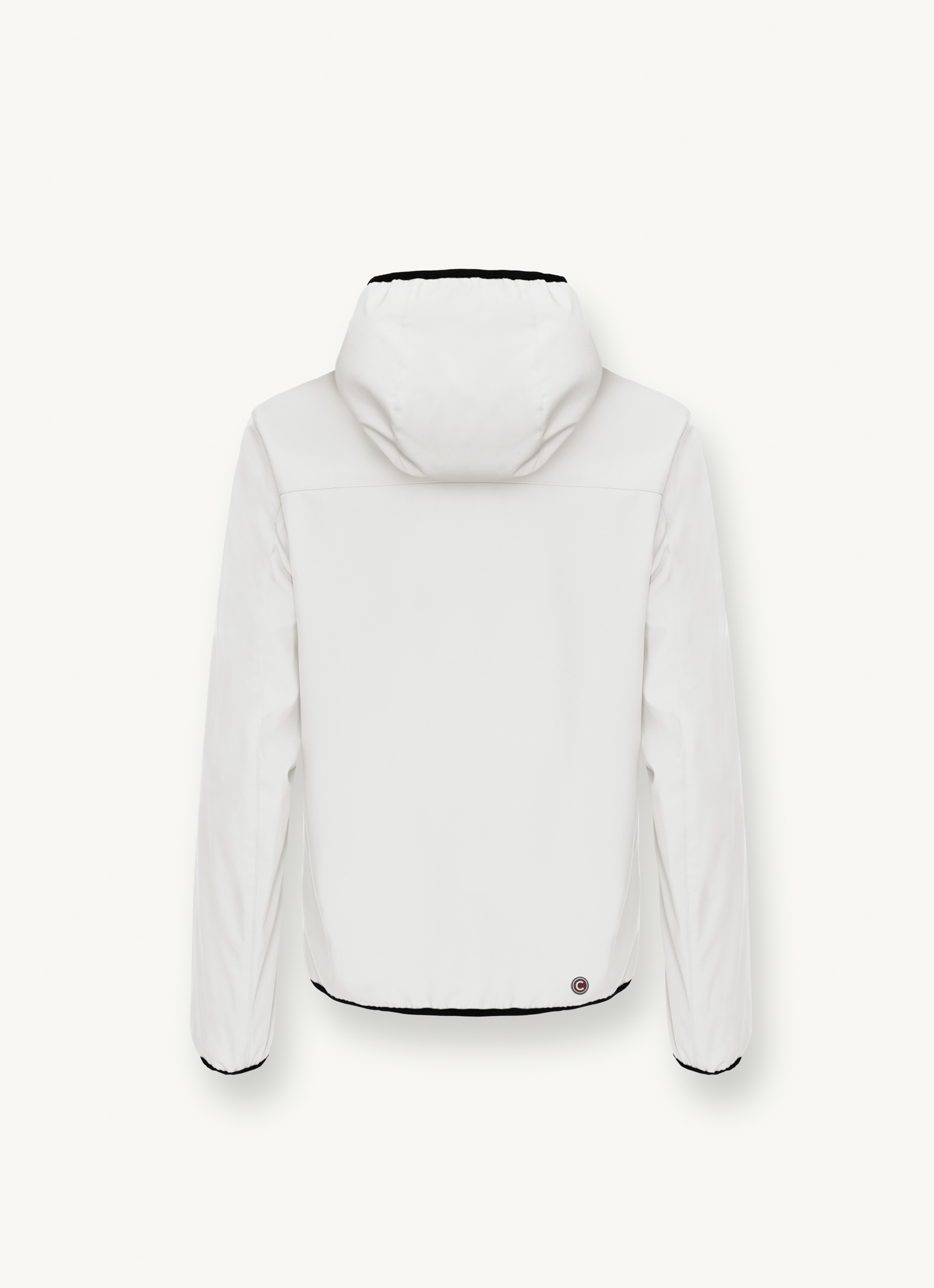 COLMAR Men's Softshell Hooded Jacket - White