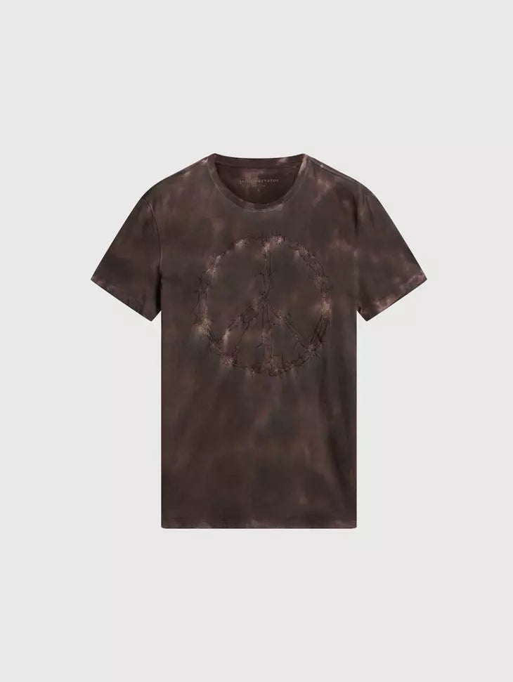 John Varvatos INK PEACE Tee - Mauvewood