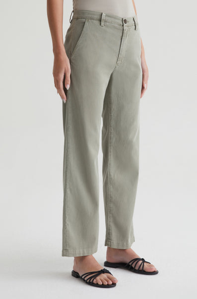 AG Caden Straight Trouser in Sulfur Dried Parsley
