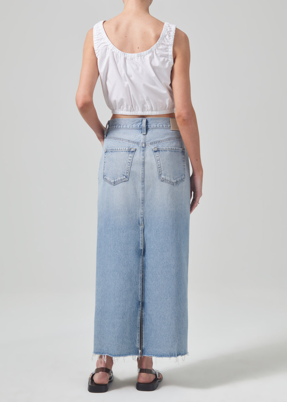 Citizens of Humanity Verona Column Skirt in Cavallo