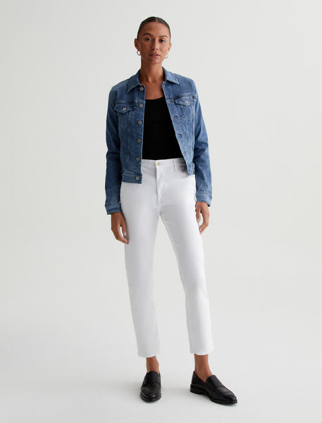 AG Robyn Slim Denim jacket in Streamside