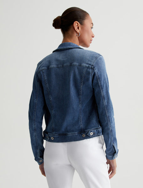 AG Robyn Slim Denim jacket in Streamside