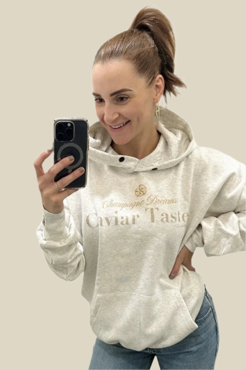 The Laundry Room Caviar Taste Hideout Hoodie Heather