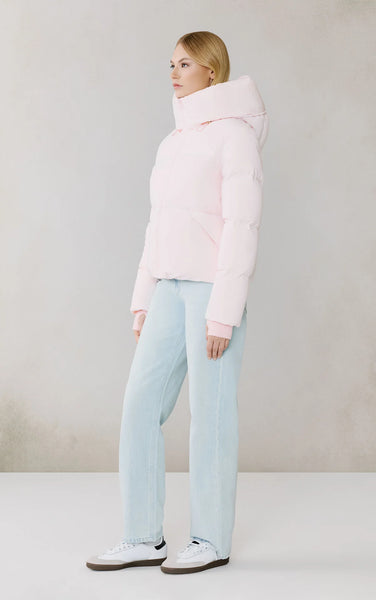Soia&Kyo Iroh-NV Down Jacket in Rose Quartz