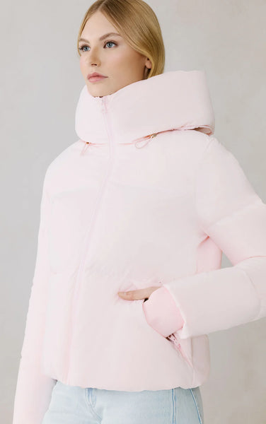 Soia&Kyo Iroh-NV Down Jacket in Rose Quartz