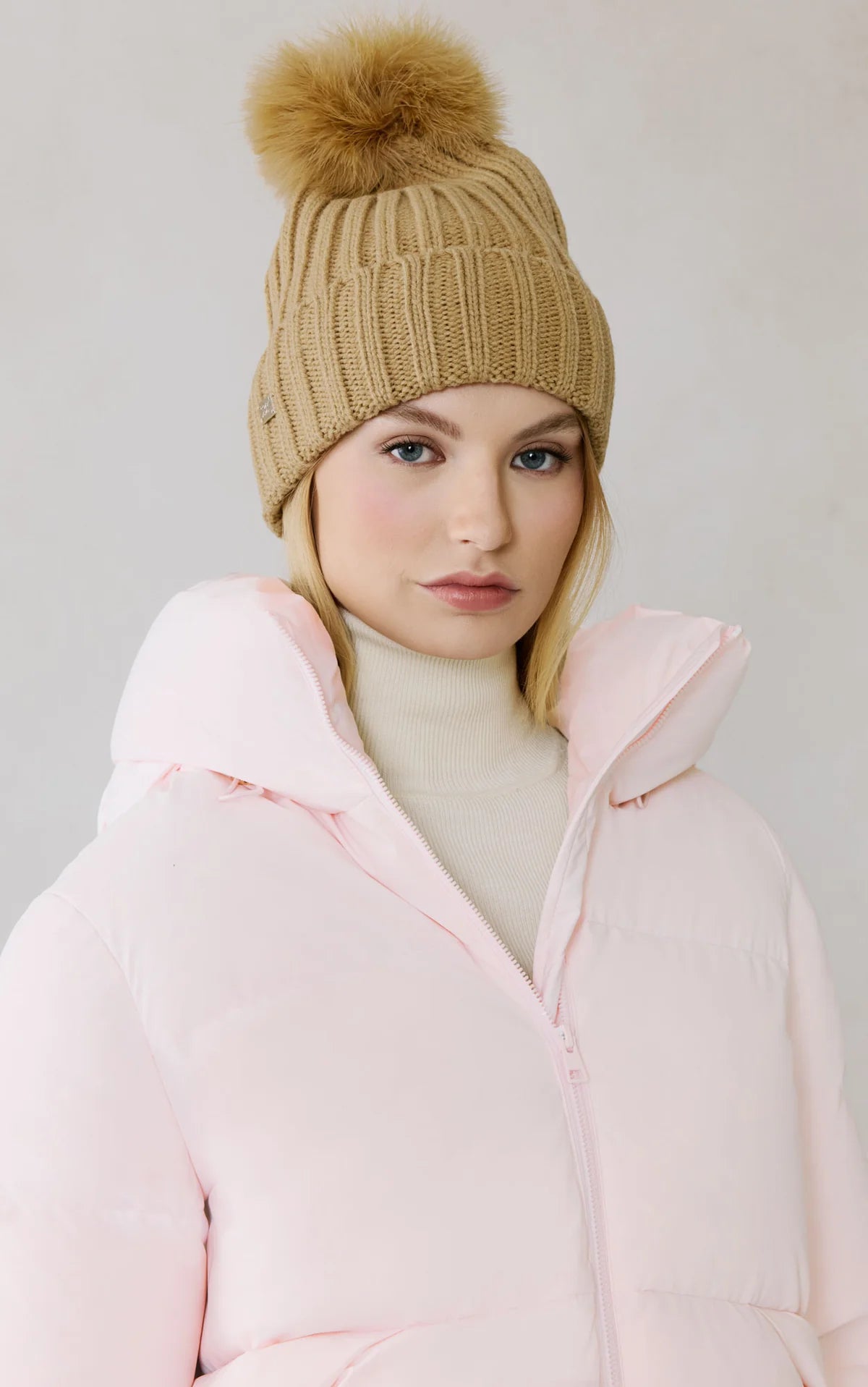 Soia&Kyo Iroh-NV Down Jacket in Rose Quartz