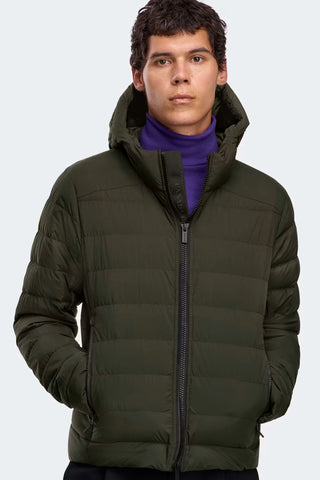 Canada Goose Men's Crofton Hoodie Enduraluxe - Volcano