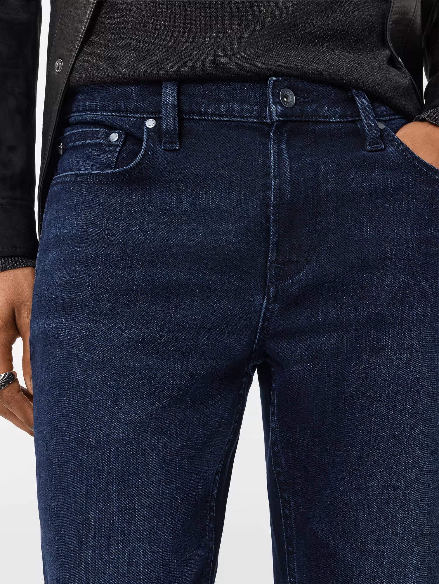 John Varvatos J702 Slim Fit Jean - Navy