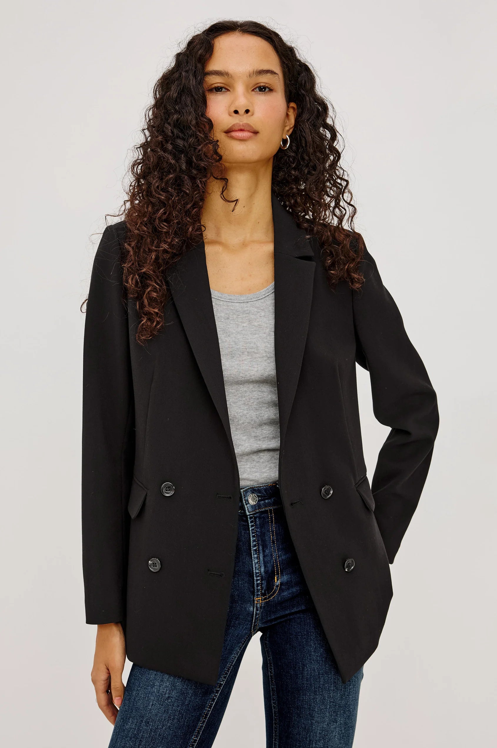 Rails Jac Blazer in Black