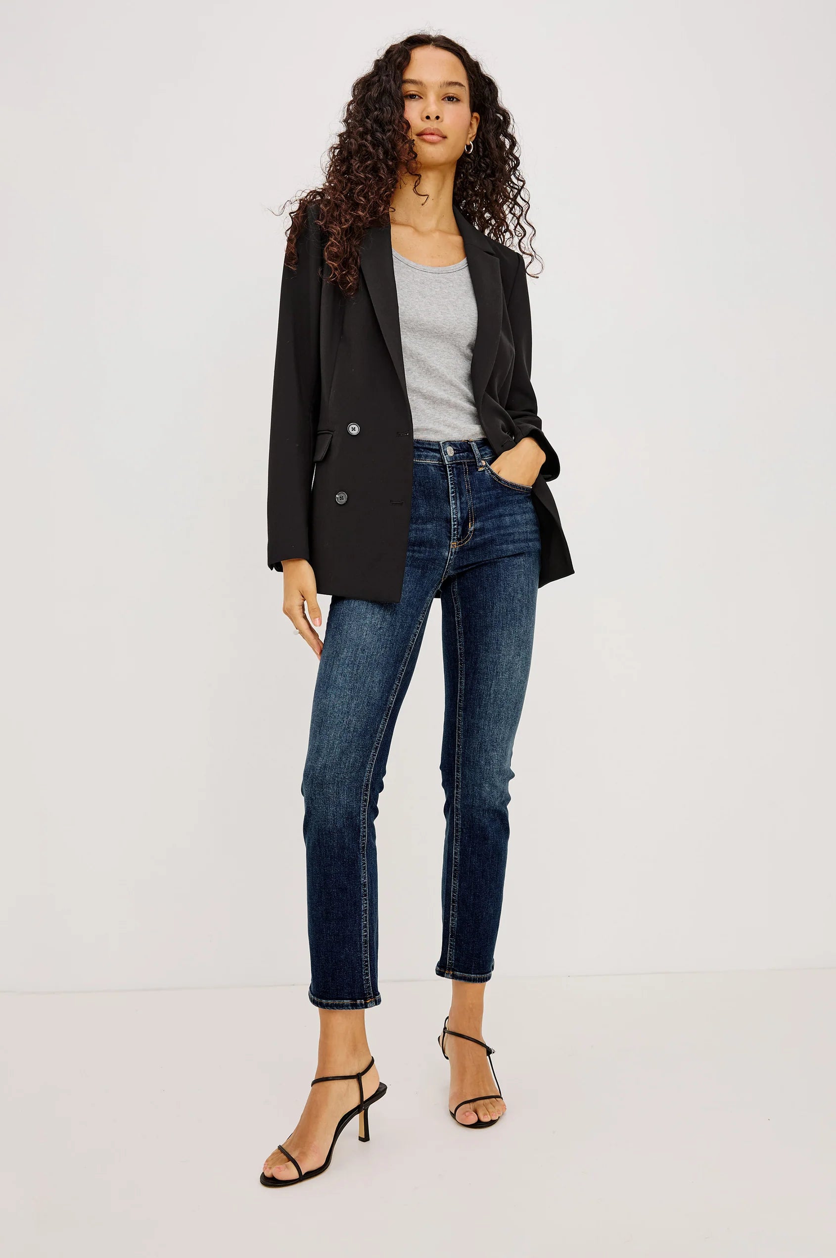 Rails Jac Blazer in Black