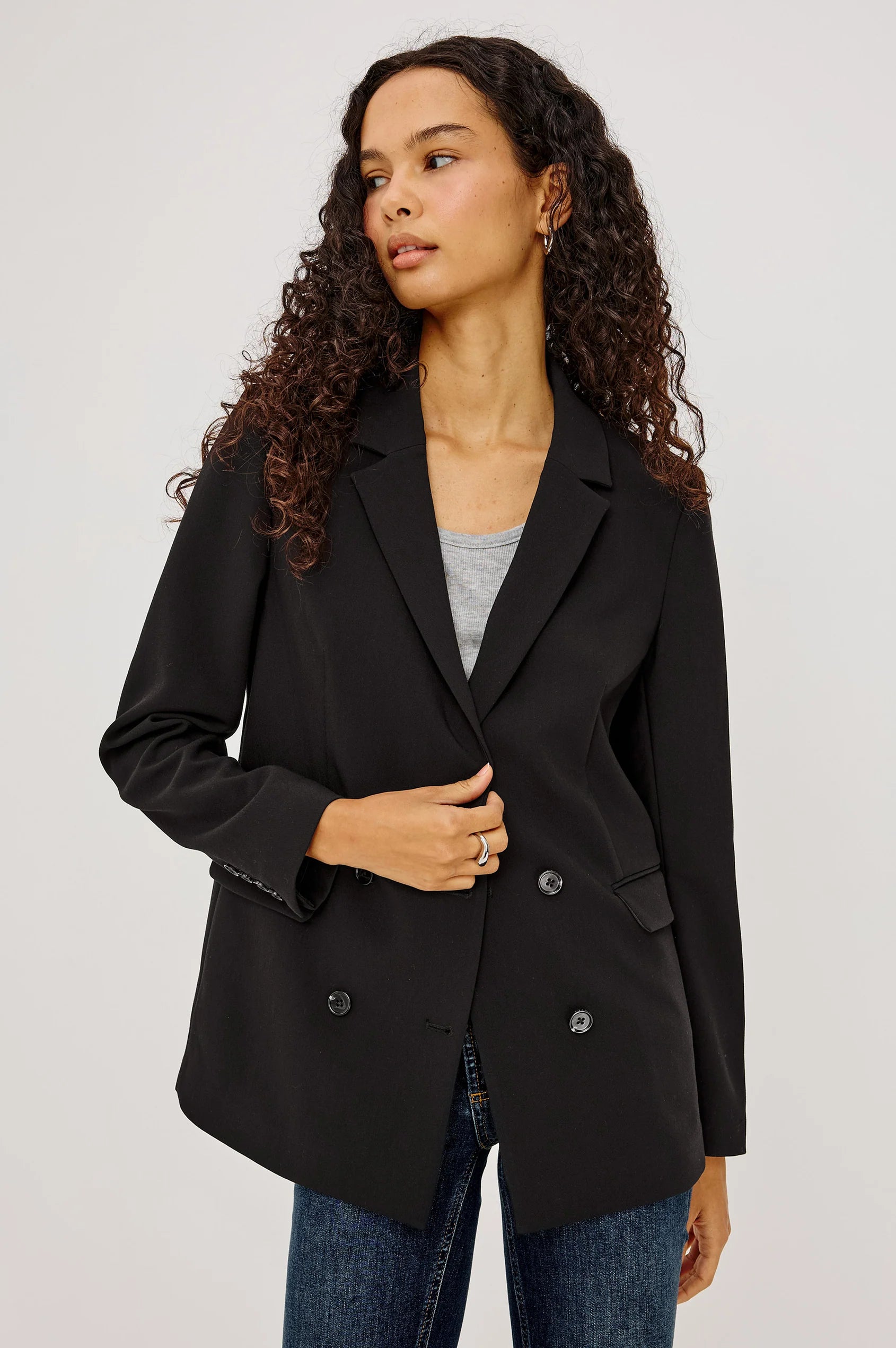 Rails Jac Blazer in Black