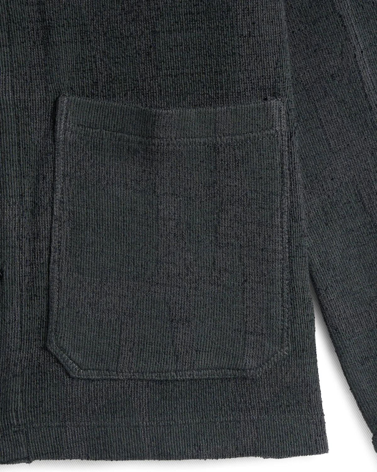 John Varvatos EDMUNDS LS Chenille Chore Jacket in Carbon Grey