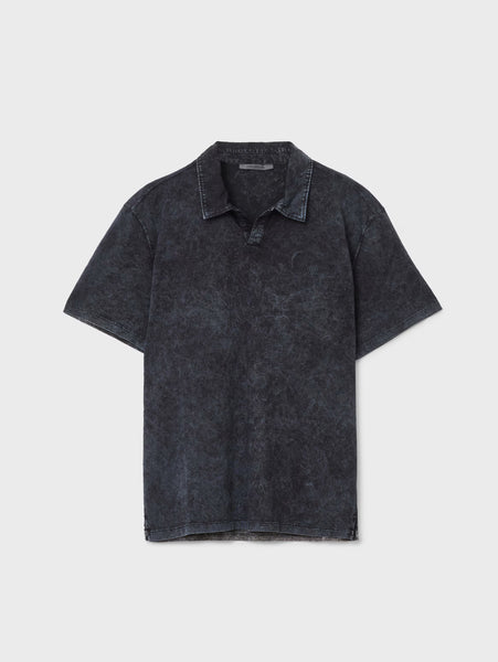 John Varvatos Carsten Polo - Titanium Blue