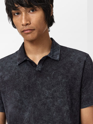 John Varvatos Carsten Polo - Titanium Blue