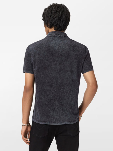 John Varvatos Carsten Polo - Titanium Blue